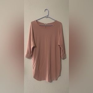 Charlotte Russe Bodycon Pastel Pink Dress Medium